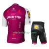 Kind Fietskleding (Fietsshirt + Fietsbroek Kort) 2017 Quick-Step Floors N003